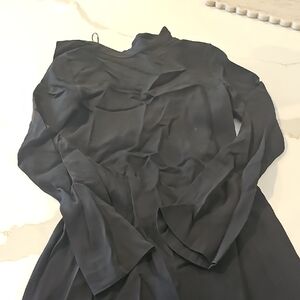 Zara Black Long Sleeve Dress